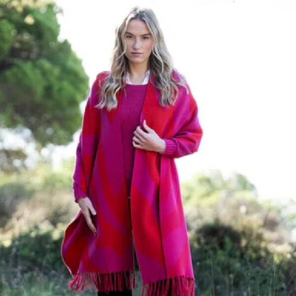 Marble Fashions Scarf Fuschia